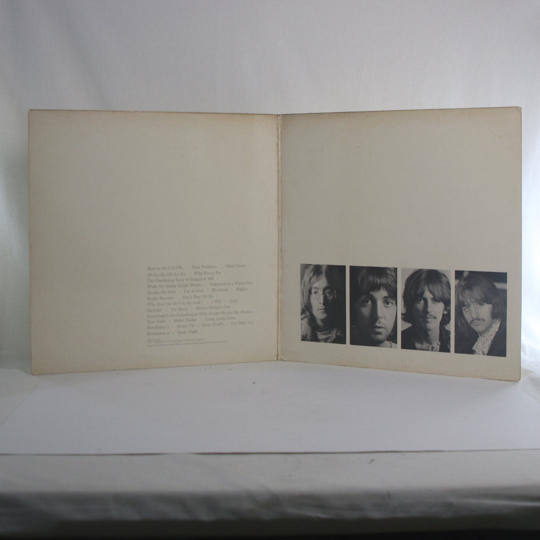 英LP The Beatles White Album UK盤 ステレオ キズ有