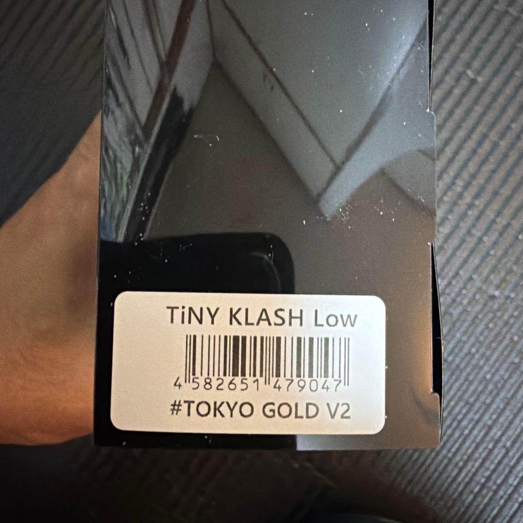 限定 TiNY KLASH TOKYO GOLD V2 タイニークラッシュ