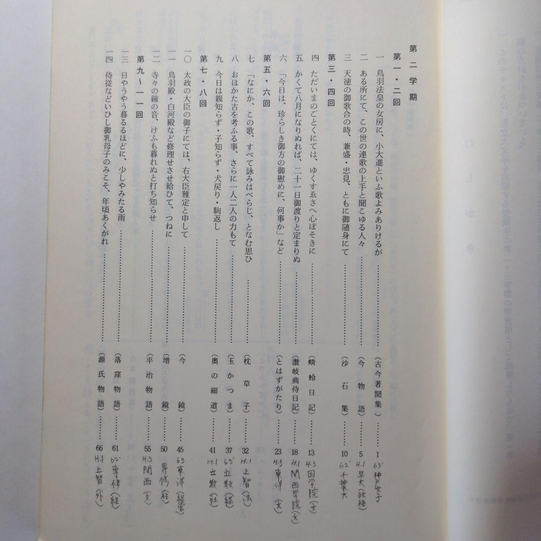 代々木ゼミナールテキスト 1991年 難関私大古文