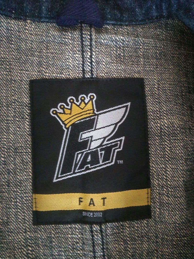 【FAT】FATYO3 インディゴデニムカバーオールジャケット