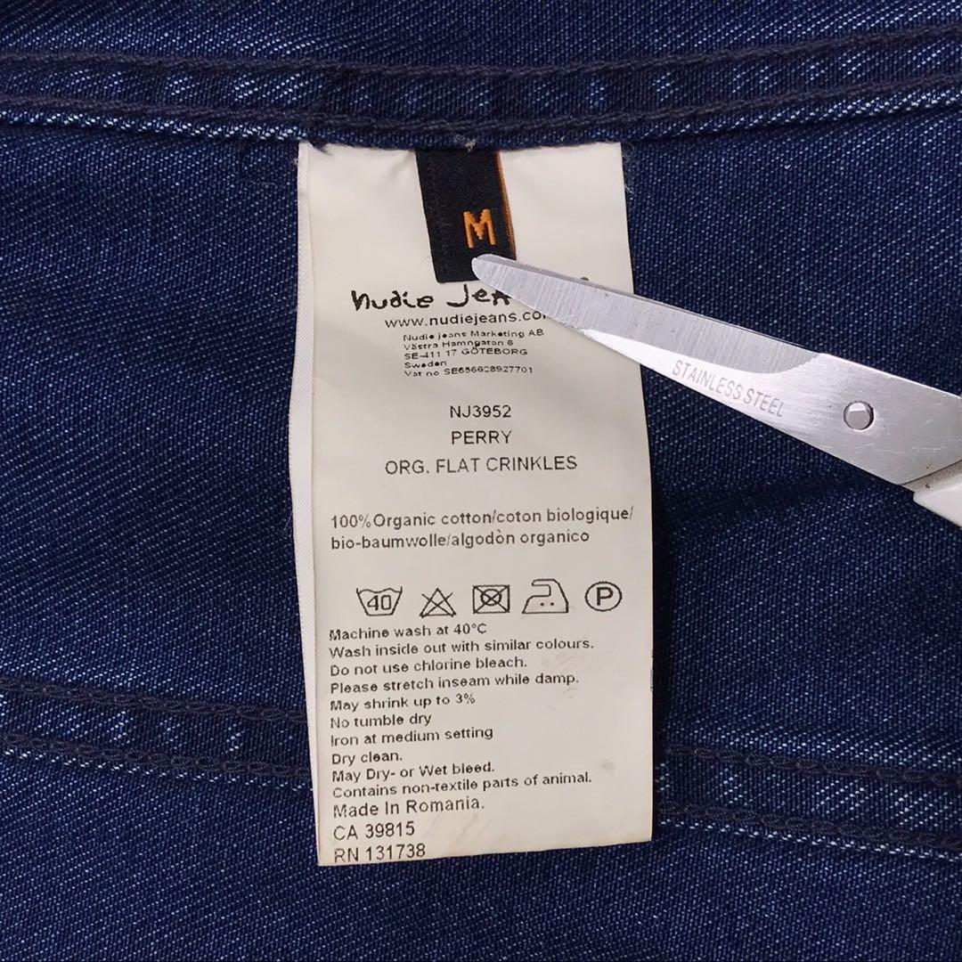 Nudie Jeans ヌーディージーンズ　デニムジャケット　Gジャン　M