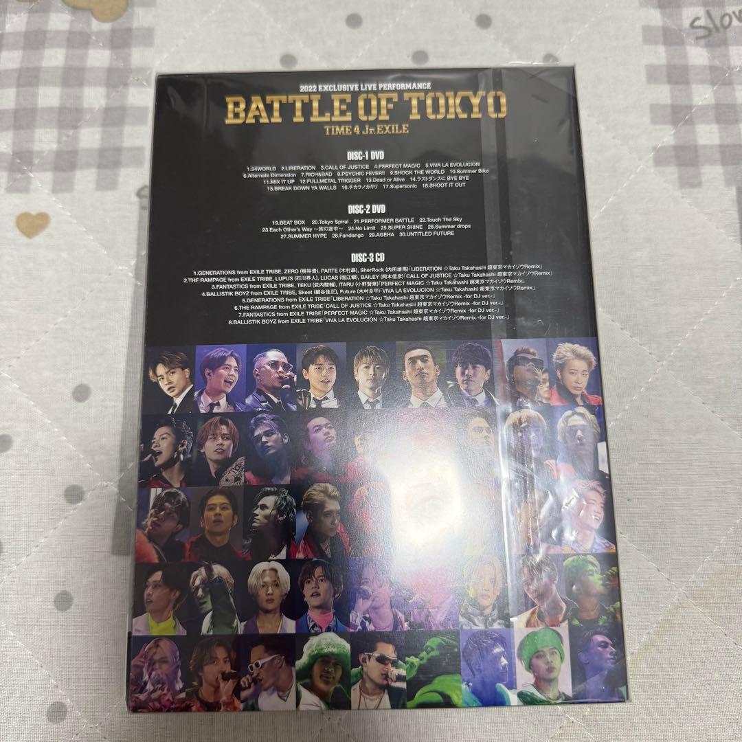 ミュージック BATTLE OF TOKYO DVD Jr.EXILE BOT