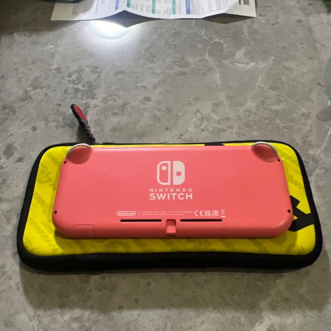 Nintendo Switch Lite ピンク + ARM'S ケース