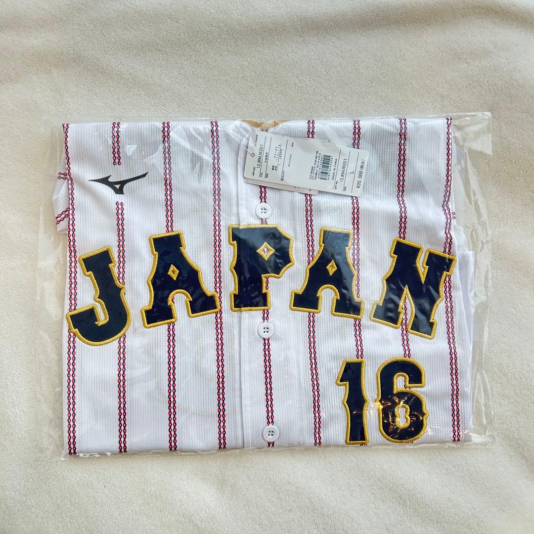 Mizuno WBC 2026 日本代表 ユニフォーム 16 大谷翔平 L
