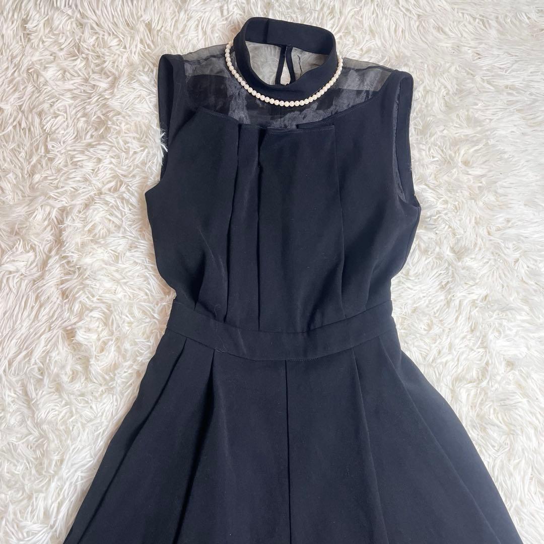 Ameri Vintage アメリ ブラック オールインワンドレス ロング