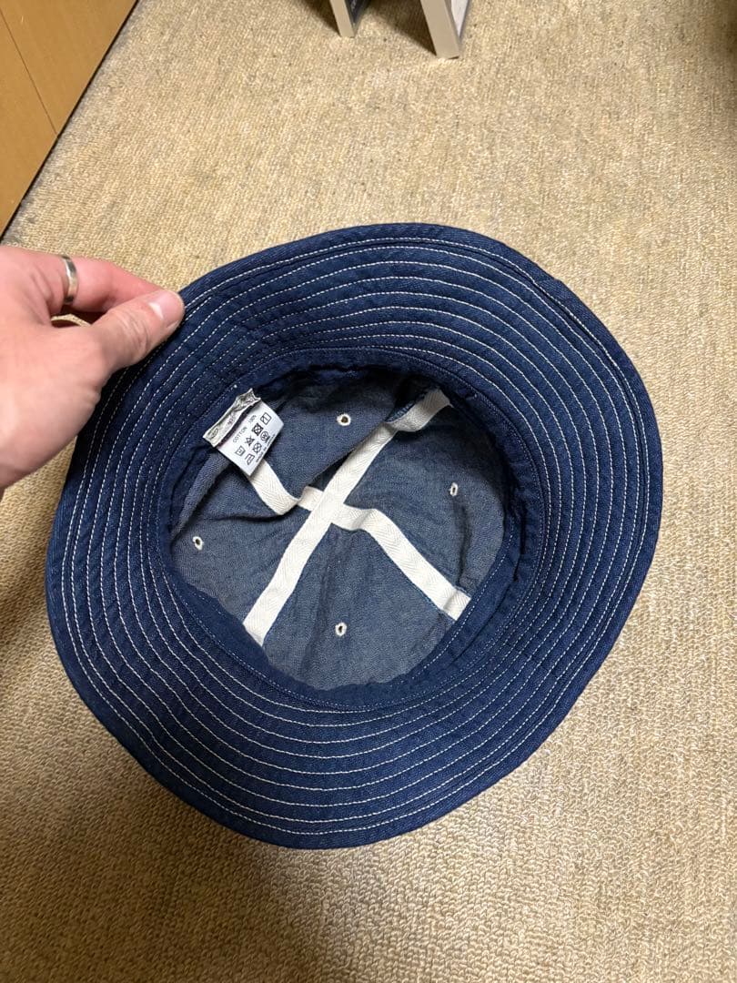 WAREHOUSE デニム アーミーハット DENIM ARMY HAT