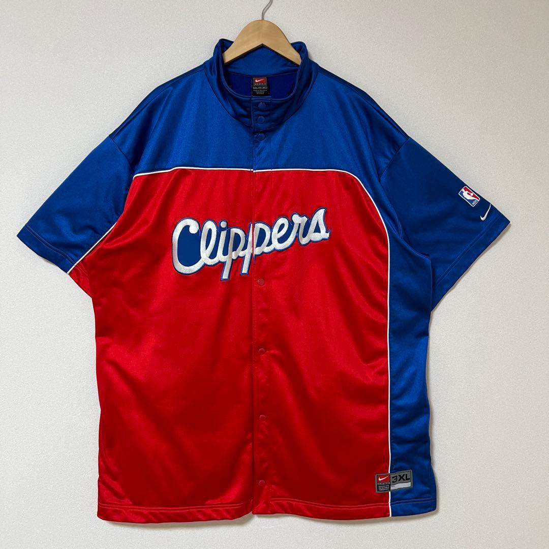NIKE NBA クリッパーズ シューティングシャツ 3XL 刺繍 光沢 BIG