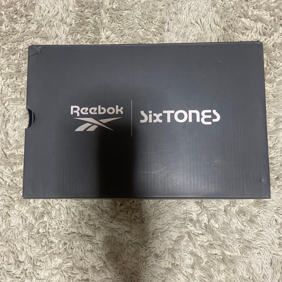 SixTONES×Reebok コラボスニーカー 24.5cm ブラック　新品