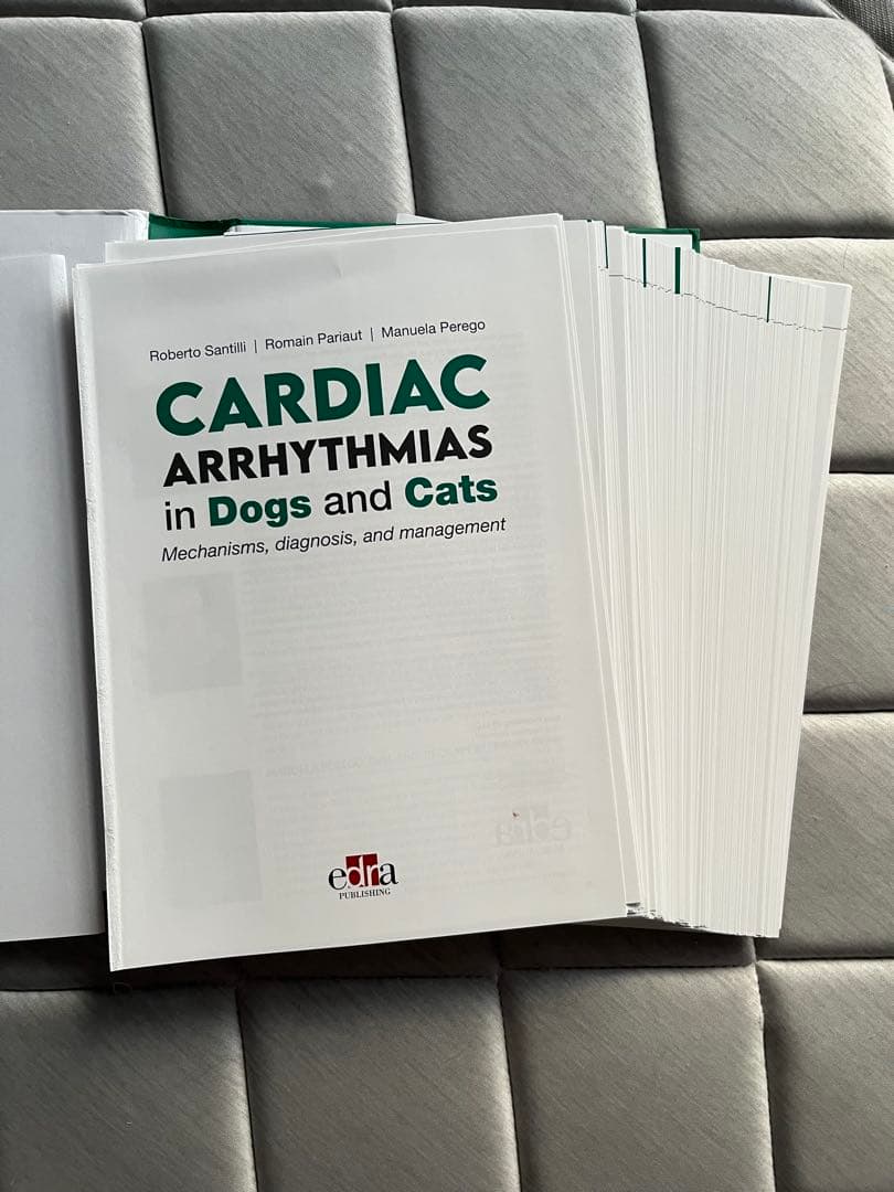 洋書 CARDIAC ARRHYTHMIAS in Dogs and Cats
