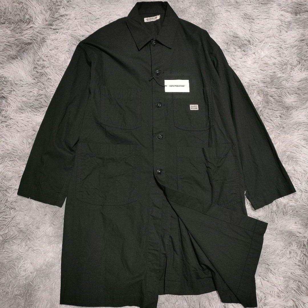 COOTIE Ripstop Shop Coat クーティー ロングコート　黒