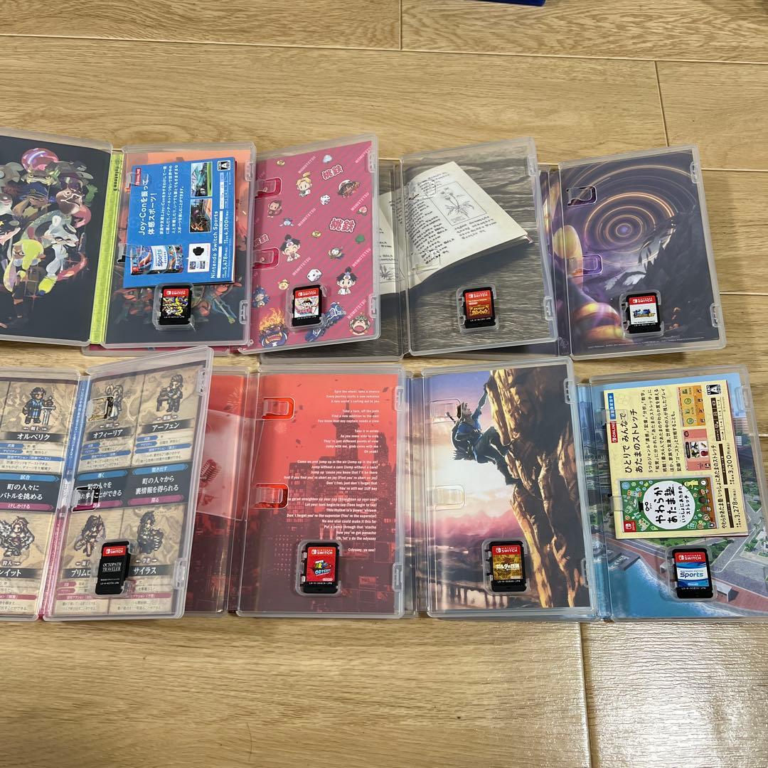 Nintendo Switchソフト8本セット売り