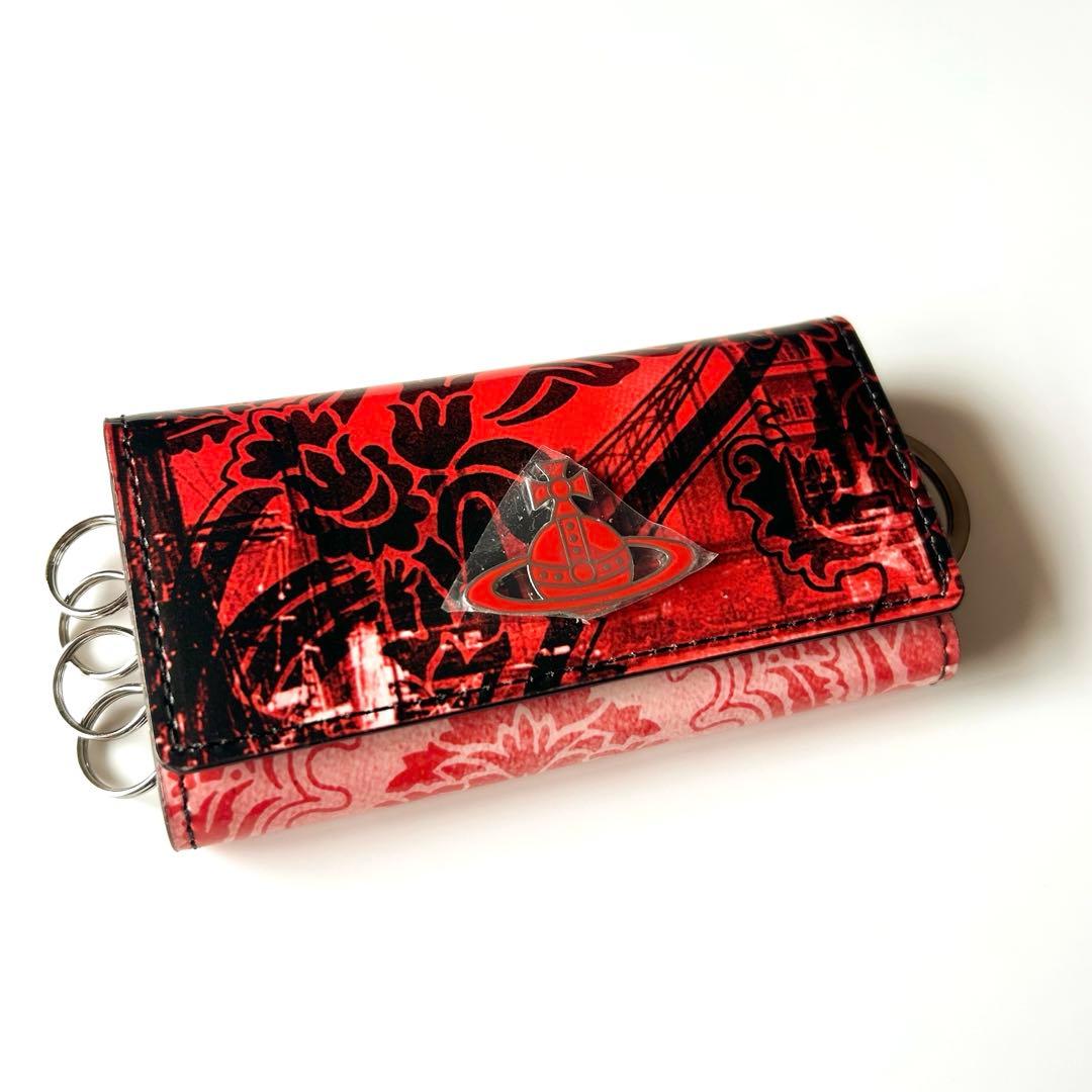 Vivienne Westwood キーケース エナメル レザー 4連