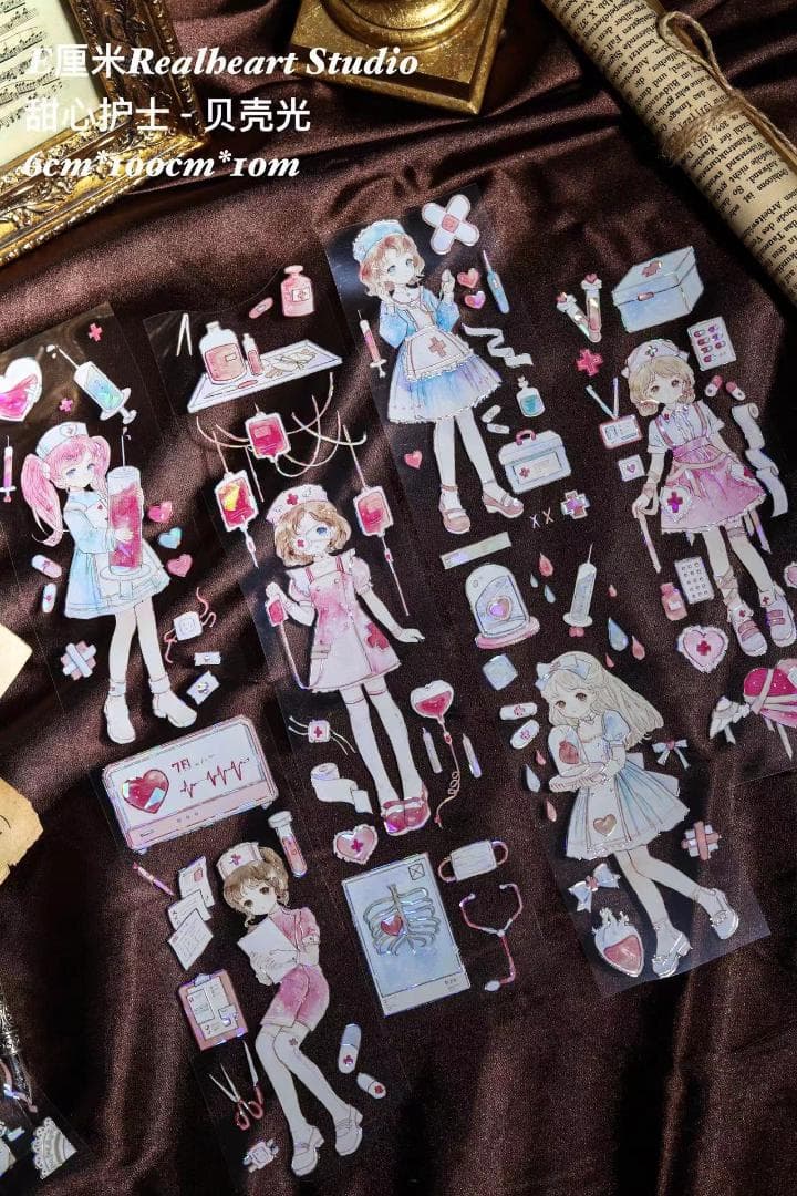 【739】最終値引き品　海外　マステ　人物　女の子