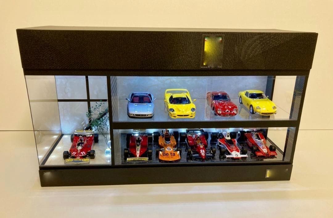 よーちんオーダー品・階段付2層式・ディスプレーBOX / ネオジオラマ