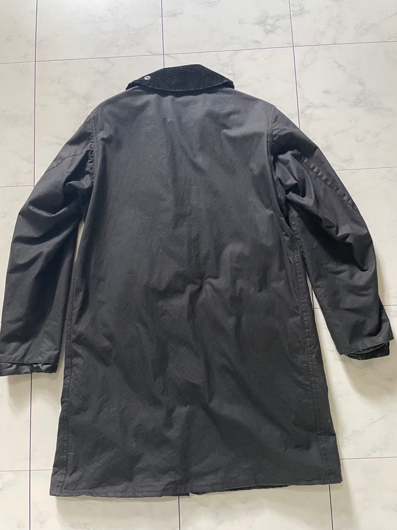 Barbour バブアーブラックオイルコート　 34サイズ