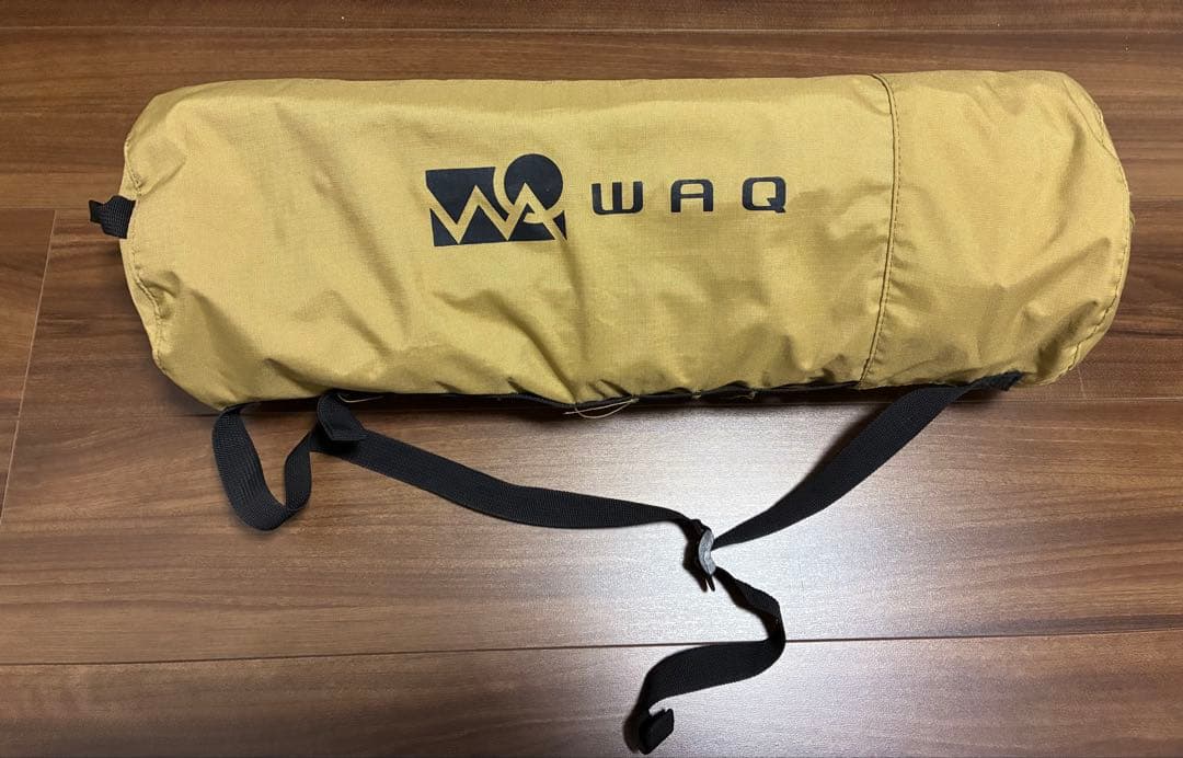 M*o様 ワック　WAQ フォールディングコット　2way 　組立式　ブラウンカ