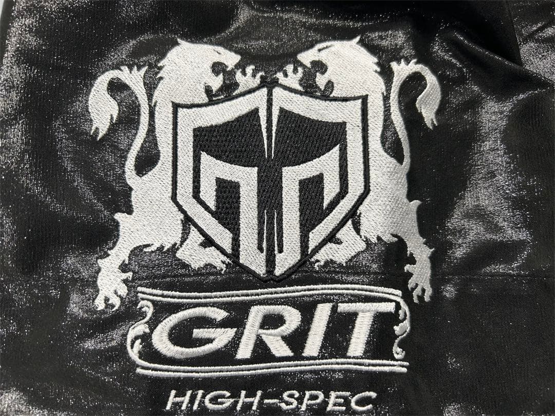 GRIT BOXING LONG SHORTS BK LAME ショーツ