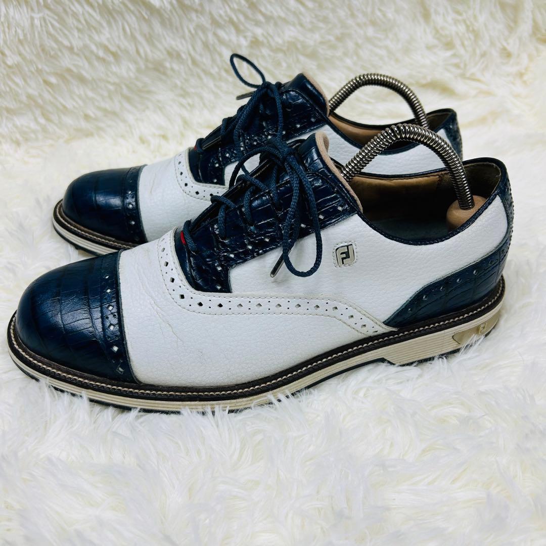 FootJoyドライジョイズ プレミア ターロウ 25.5 ウィングチップ
