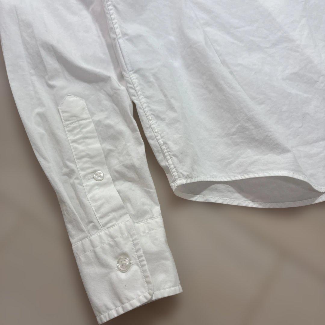 Polo Ralph Lauren ホワイト スリムフィットシャツ 長袖 0
