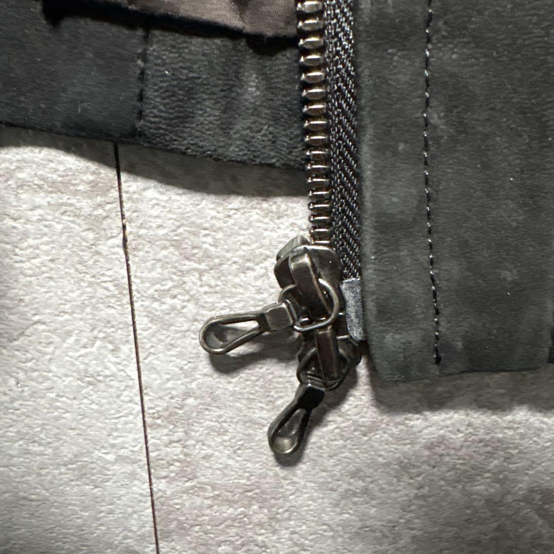 幻級　極美品　julius コーティング系　ヌバックレザー　dark wear