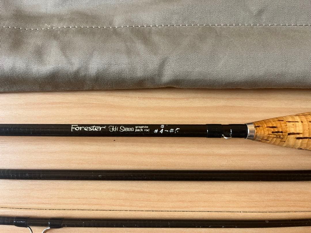 フライパックロッド:Forester HiSierra 8’0#4〜5