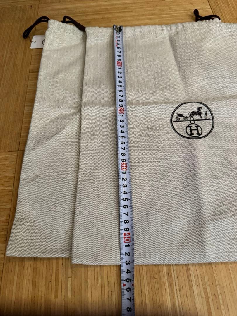 エルメス　HERMES 保存袋　43×36 2枚セット