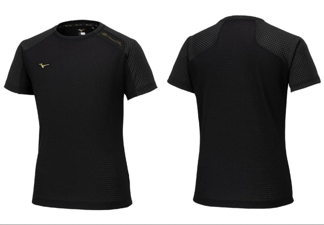 【ミズノプロ】 直営店限定 クーリングTシャツXO ブラック 12JACT82