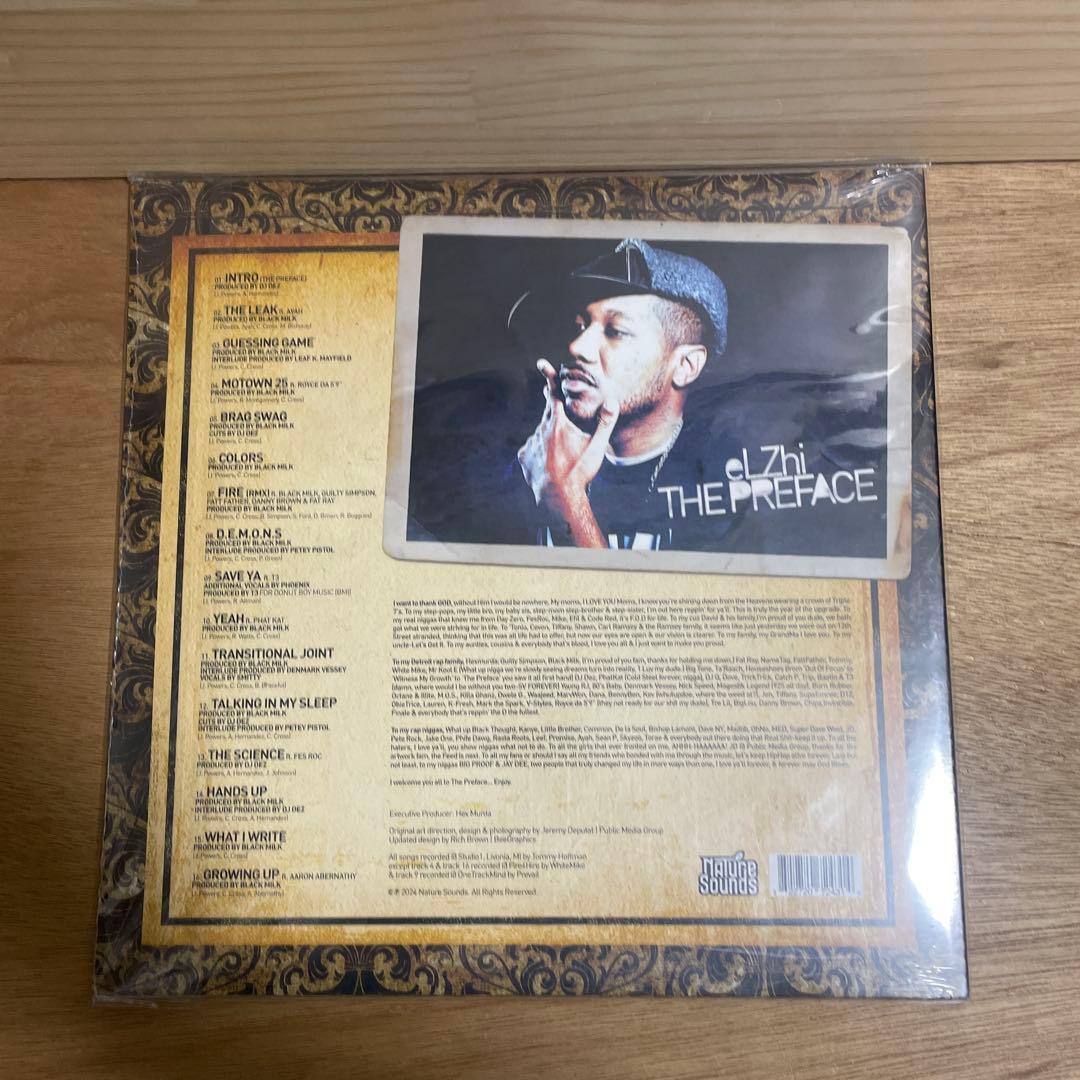 新品　未開封【2LP】eLZhi THE PREFACE再発