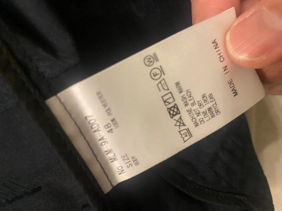 【本日まで値下げ中】マークアンドロナ　ジャケット　ブルゾン　黒　L総柄