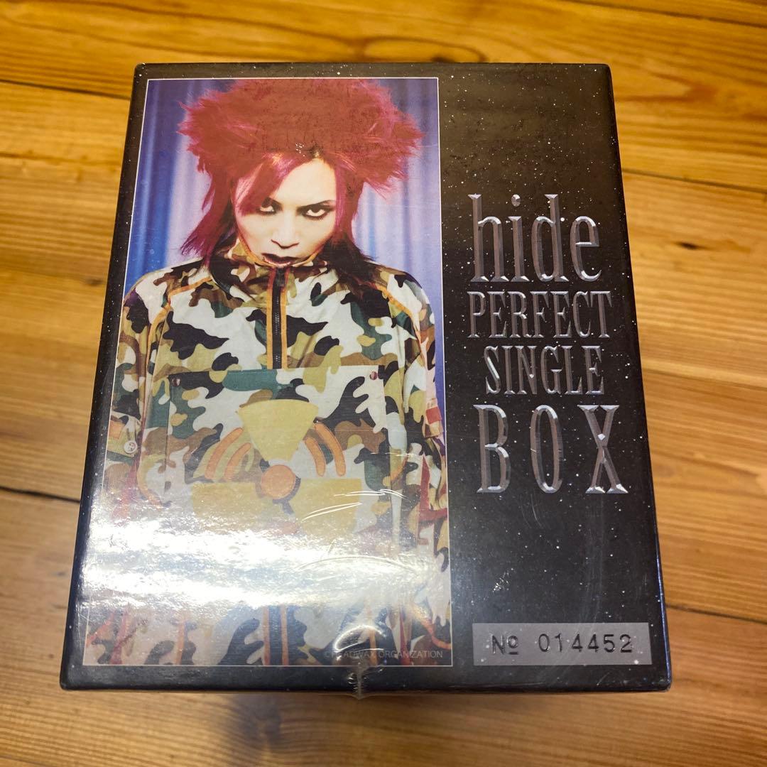 【新品未開封】hide PERFECT SINGLE BOX 永久保存版！