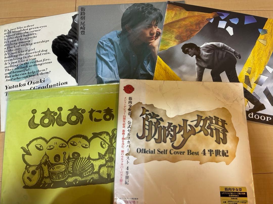 レコード40枚以上＋レコードプレイヤー【ハイロウズ、ブルーハーツ、スピッツなど】