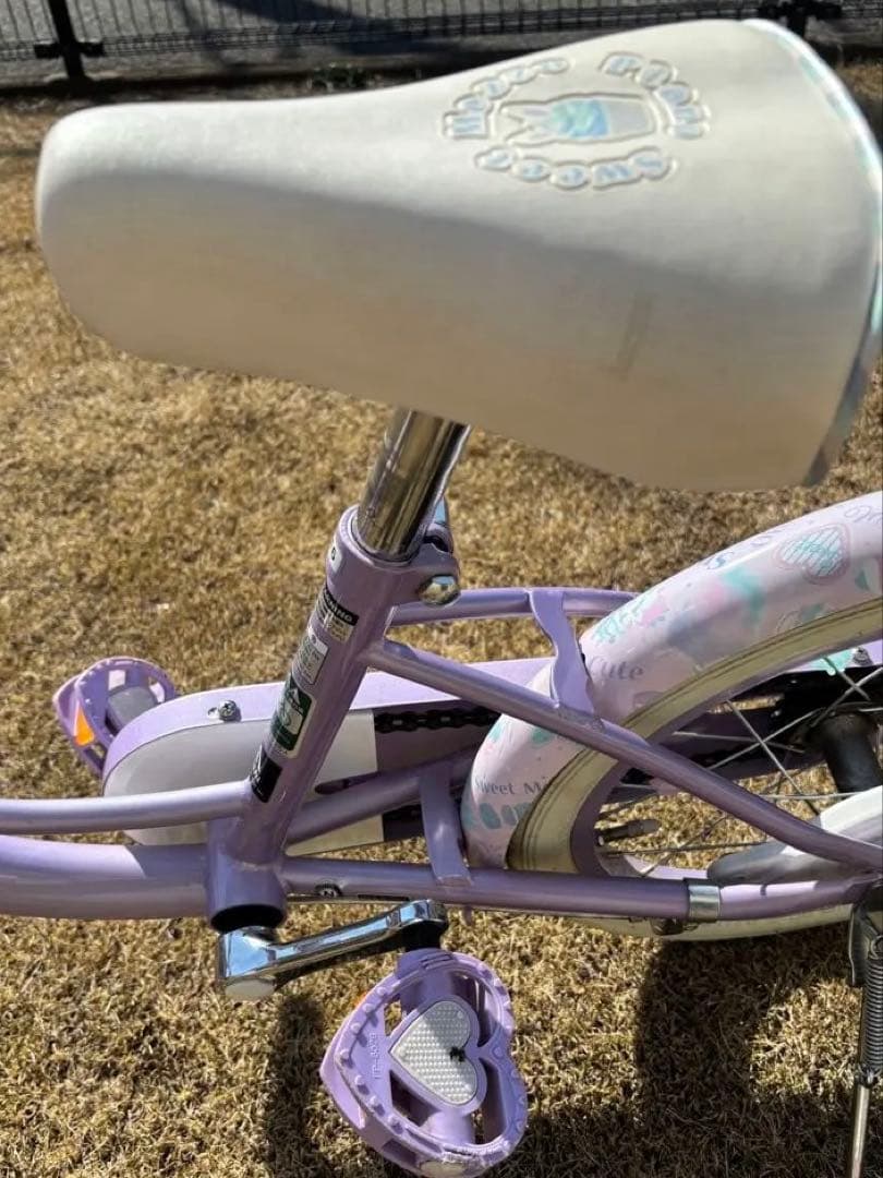 【千葉引取限定】美品 アサヒサイクル 幼児用自転車 16インチ 補助輪付き