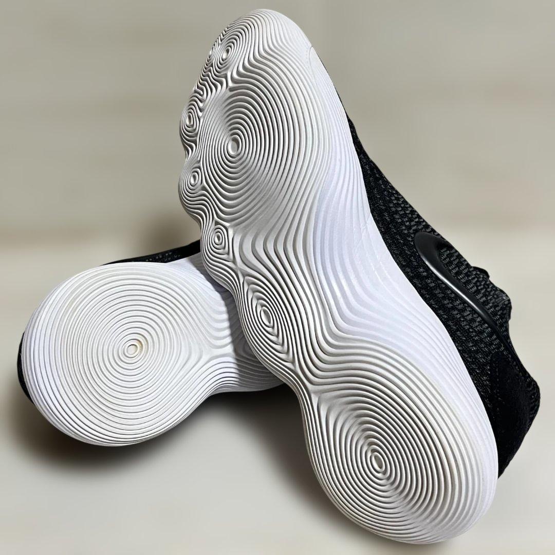 nike HYPERDUNK 17 LOW EP 黒白 US9 27cm