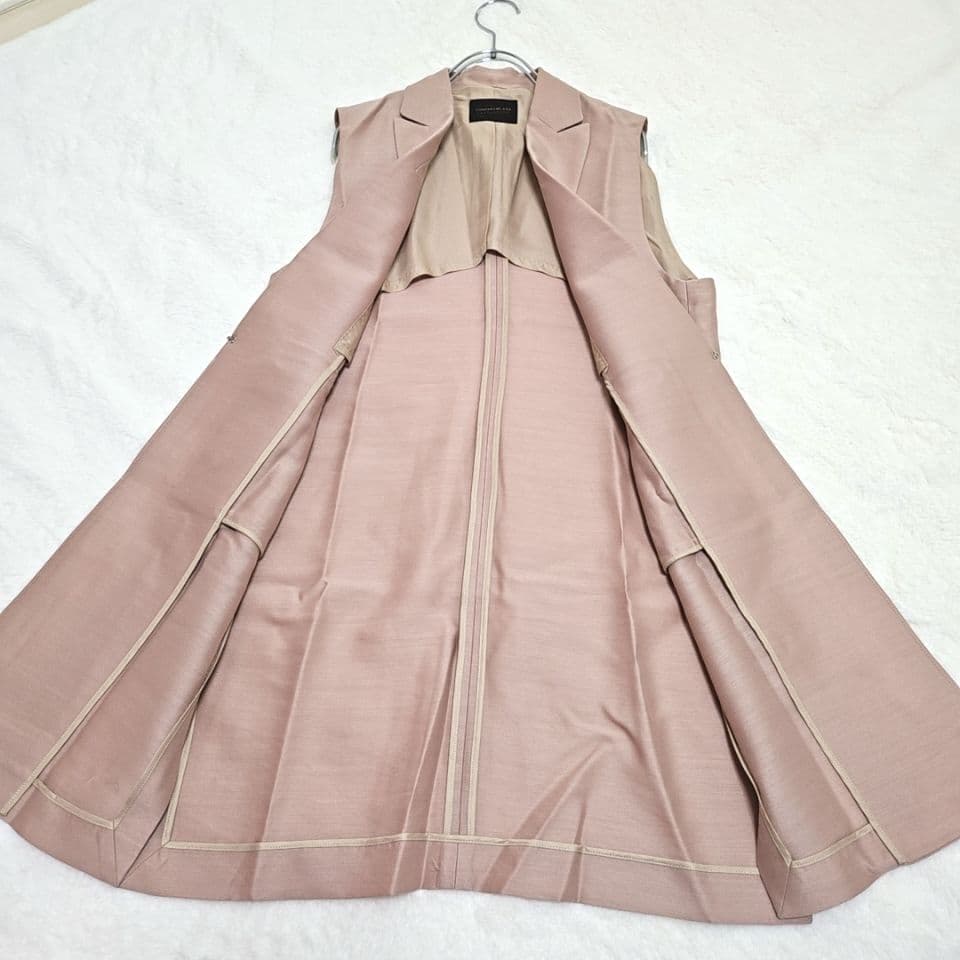 TOMORROWLAND collection ウールシルク ロングジレ ベスト