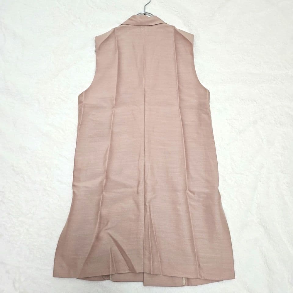 TOMORROWLAND collection ウールシルク ロングジレ ベスト