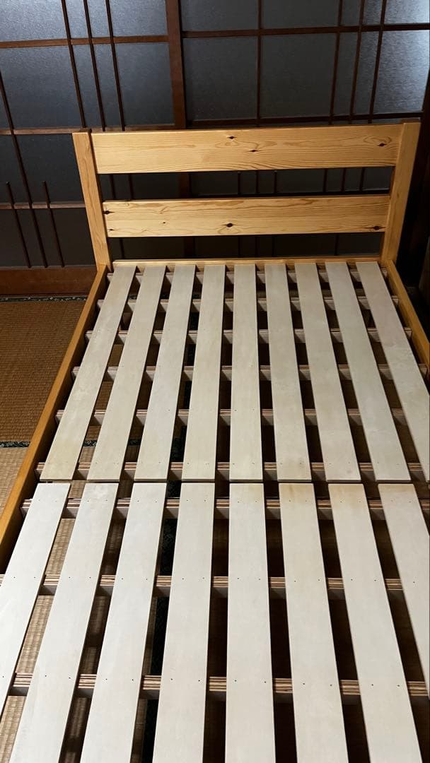 無印良品 木製ベッド パイン材 シングル 埼玉県熊谷周辺の待ち合わせ受取or配送