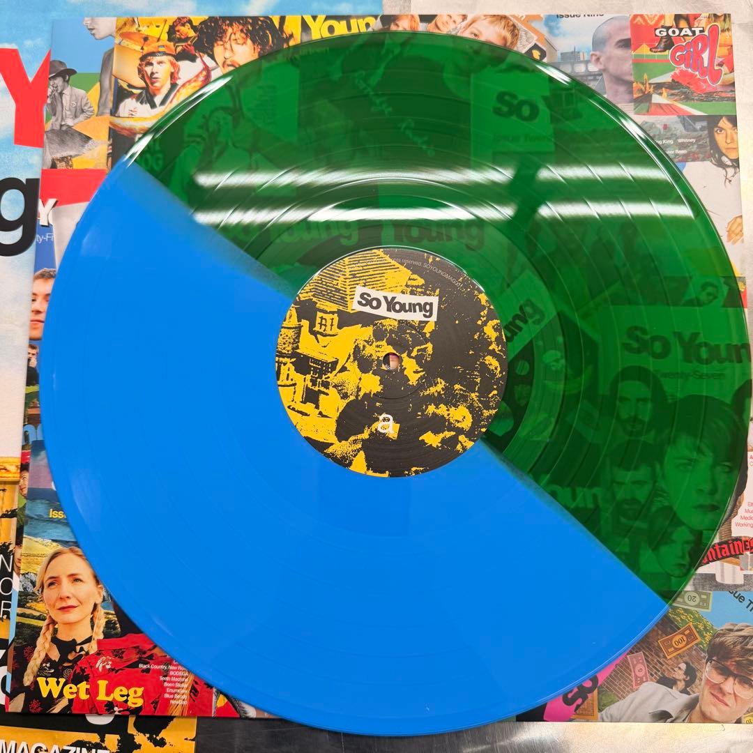 洋楽 so young magazine various records vinyl