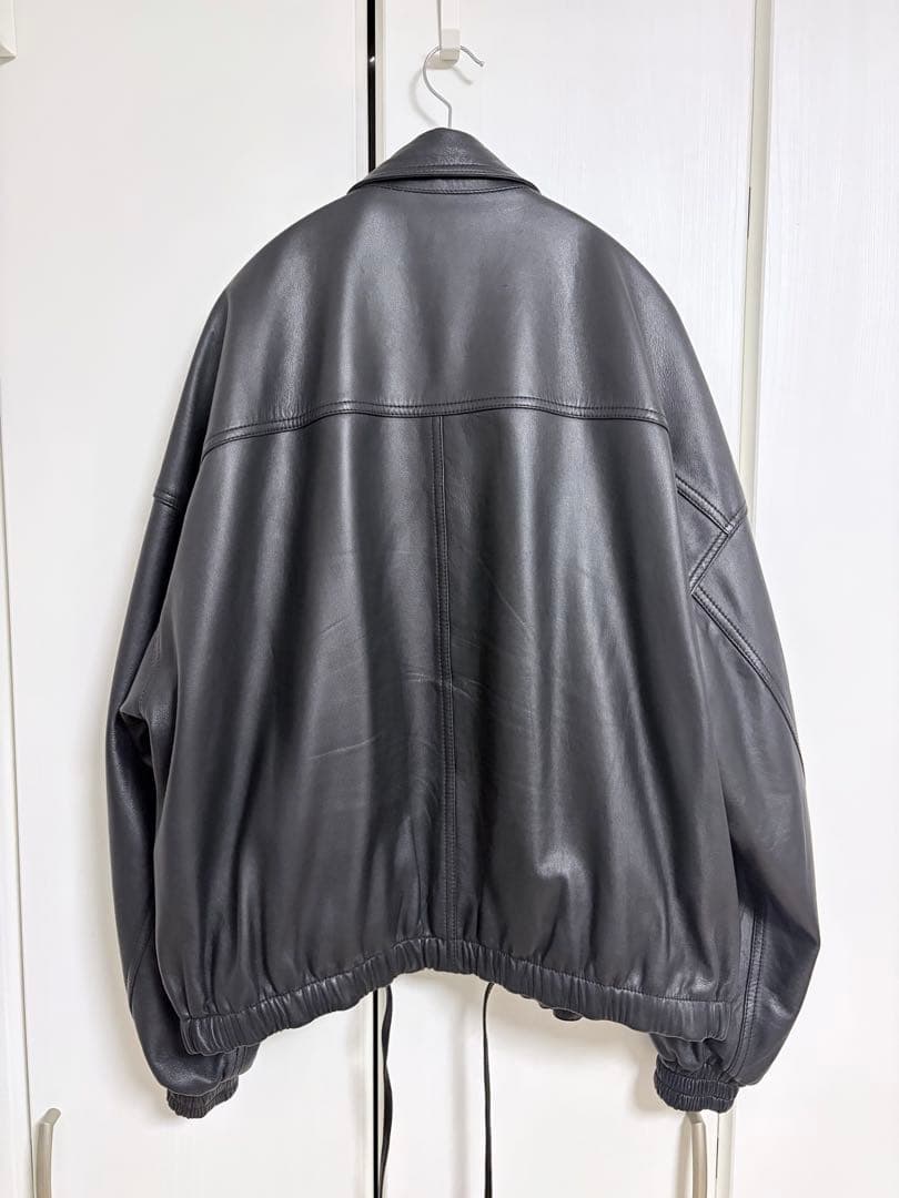 CCU x refomed BLOUSON レザーワークジャケット