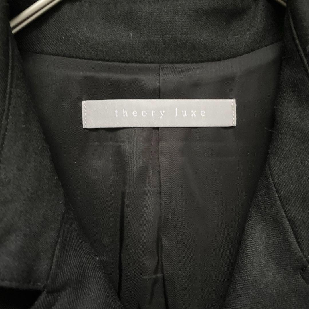 【極美品】セオリーリュクス　ベルト付トレンチ ジレ　ロング　定価75,900円