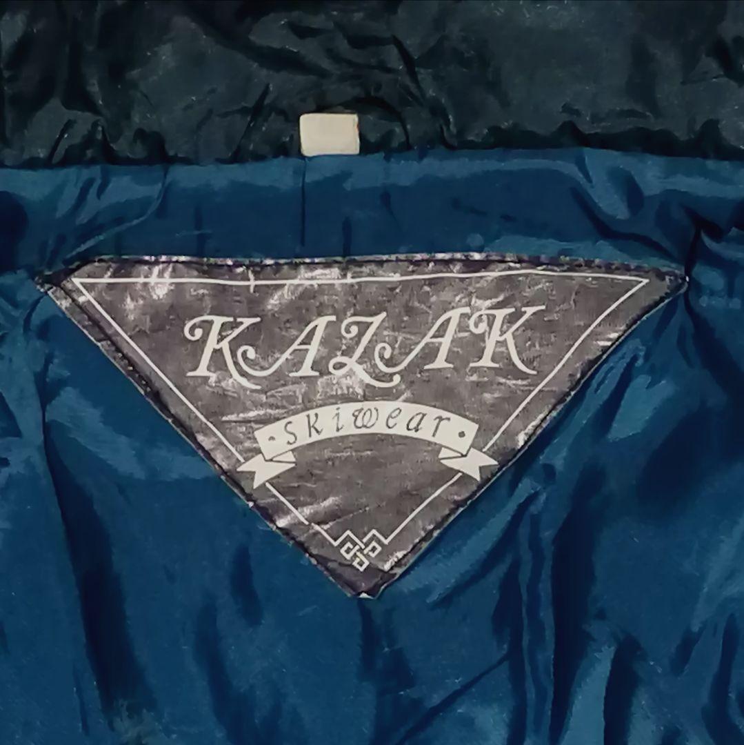 【美品】KALAK SKIWEAR リアルツリーカモ スキーウェア 紺 XL