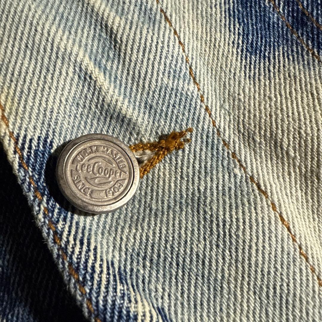 Lee Cooper ブリーチ加工 デニムジャケット