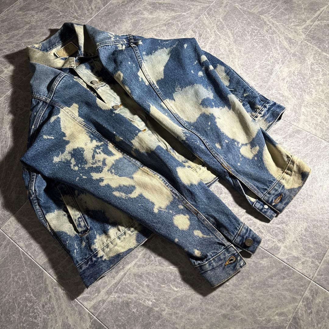 Lee Cooper ブリーチ加工 デニムジャケット