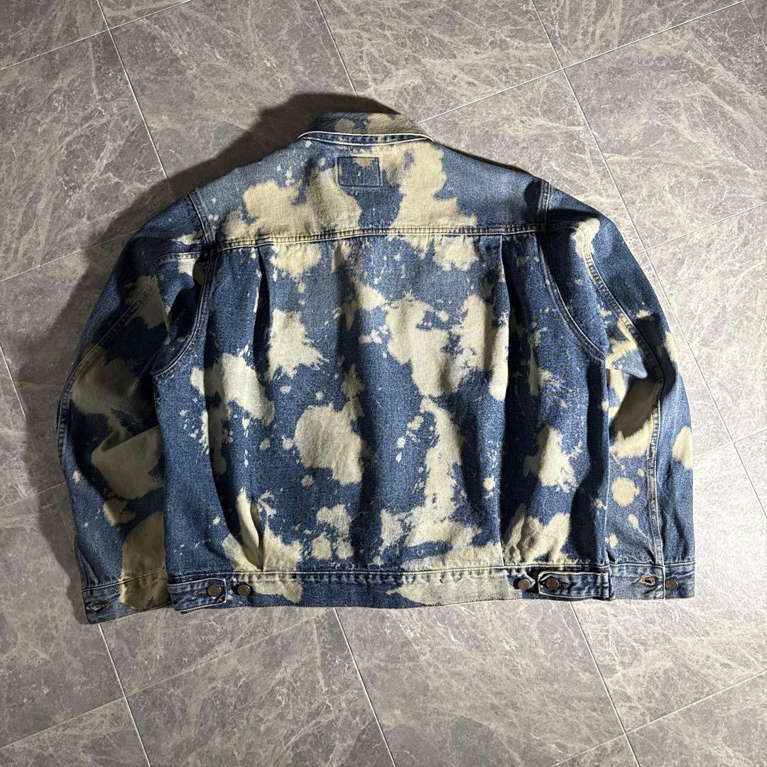 Lee Cooper ブリーチ加工 デニムジャケット