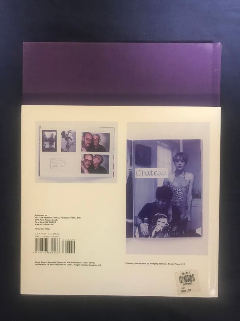 『PURPLE ANTHOLOGY』’08年RIZZOLI刊　初版