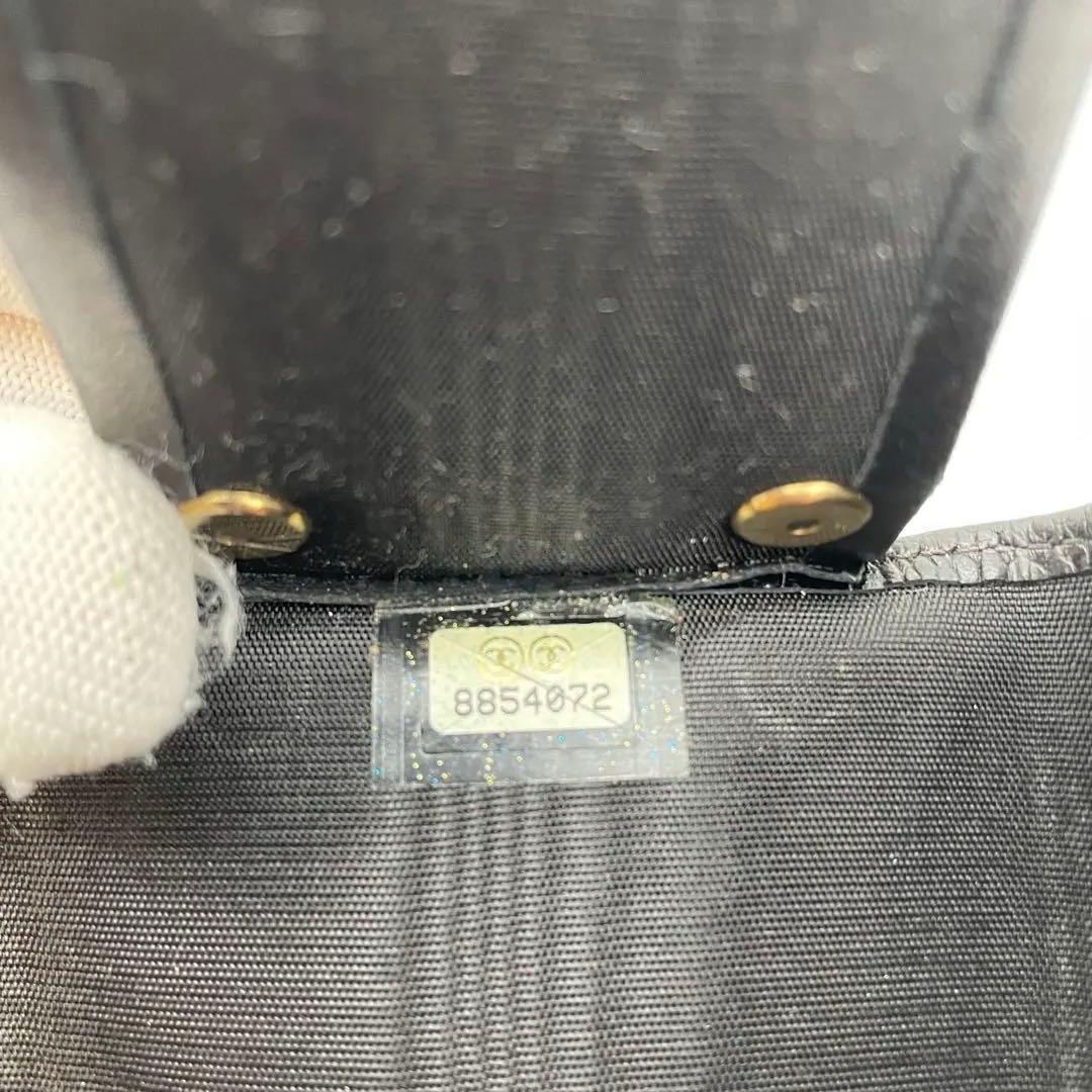 【超美品】CHANEL キャビアスキン 6連　キーケース