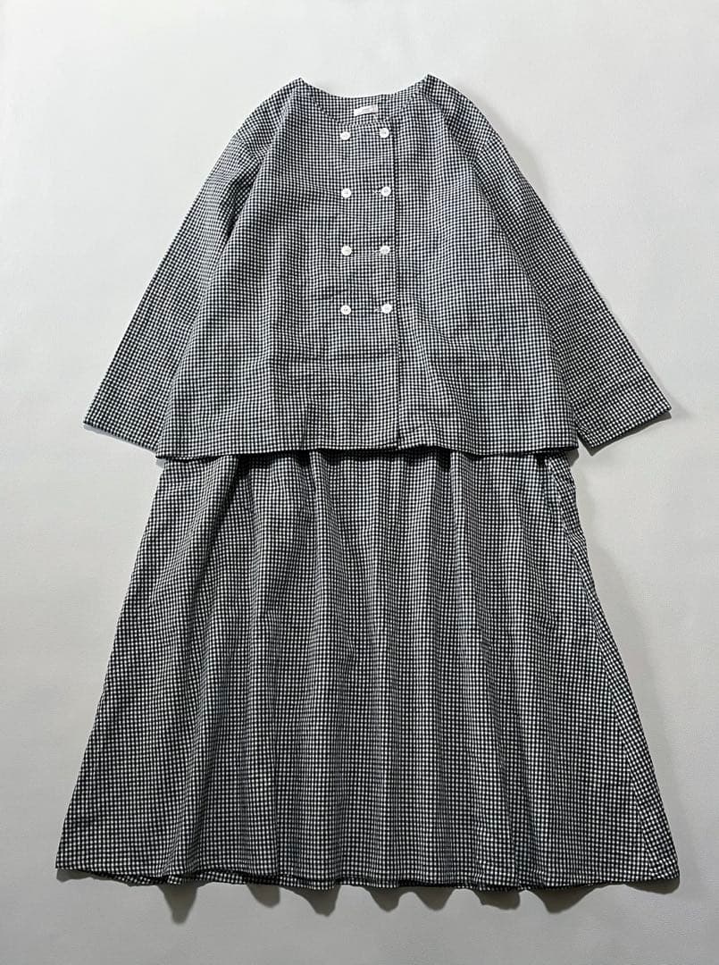 c354＊新品 ina ジャケット＋ワンピース 2点セット