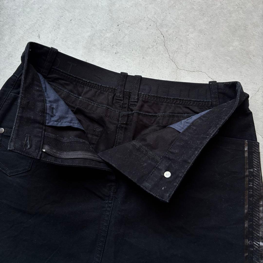   Golf バックロゴ ストレッチスカート 黒 M