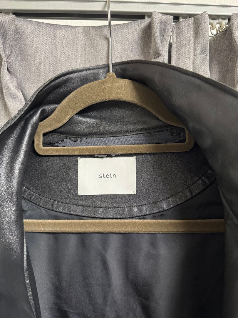 ヒ*キ様 stein 20AW FAKE LEATHER JACKET Mサイズ