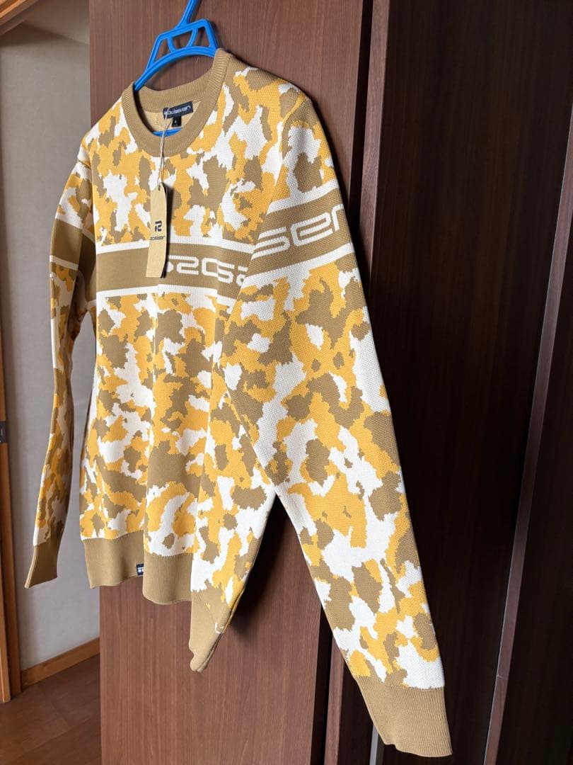 【新品・半額以下】ロサーセン カモフラージュ ゴルフセーター 定価16,500円