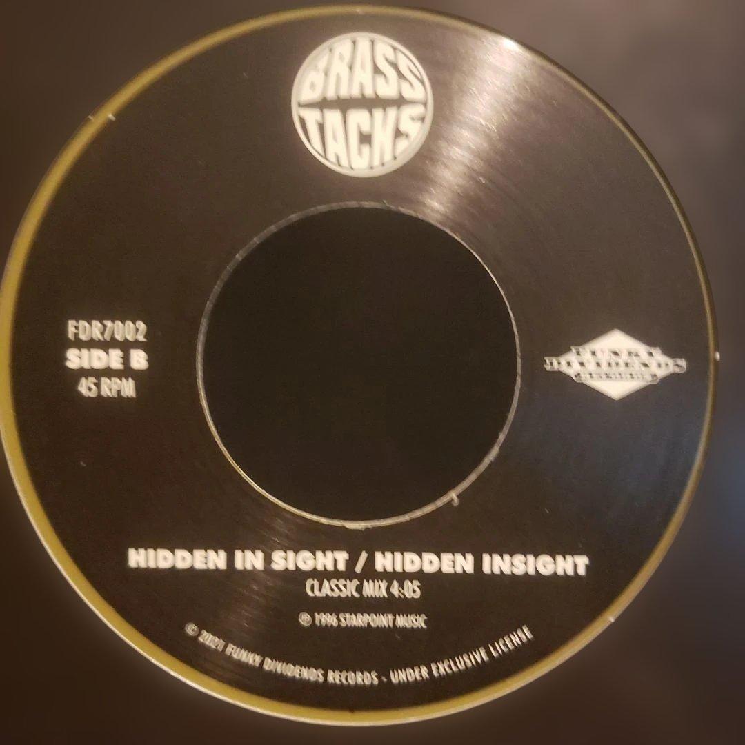限定盤 Brass Tacks ‎ Reissue 7inch